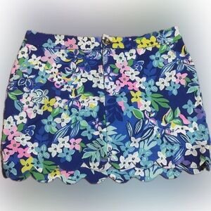 LILLY PULITZER Ladies Colette Knit Skort SOCIAL SUNSET Size 6